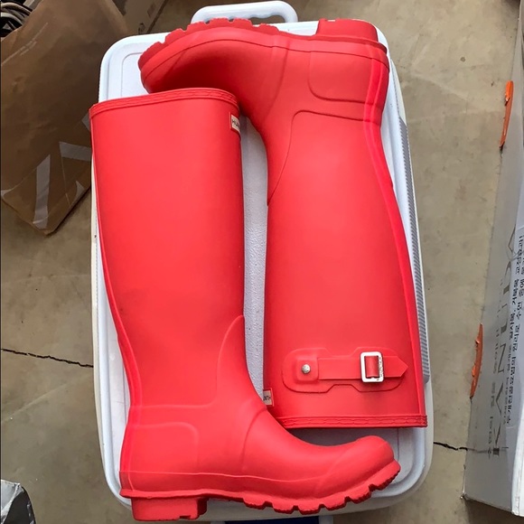 Hunter Shoes - Hunter original tall waterproof rain boots